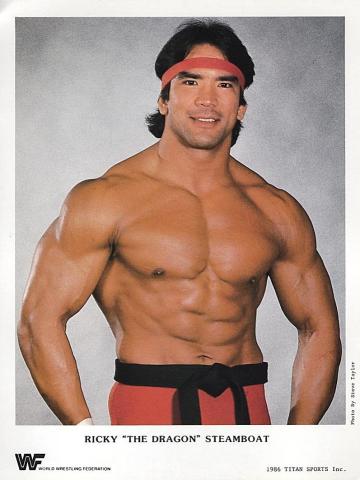 Ricky "The Dragon" Steamboat Promo Print