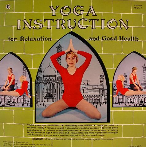 Yoga Instruction for Relaxation and Good Health Vol. 1 Vinyl 12"