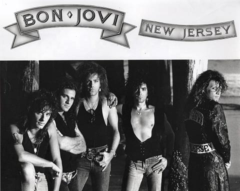 Bon Jovi Vintage Concert Photo Promo Print at Wolfgang's