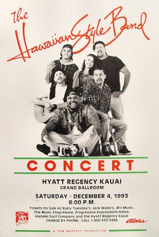 The Hawaiian Style Band Poster