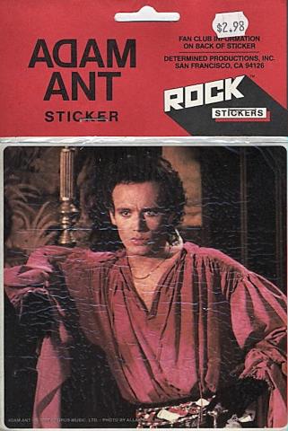 Adam Ant Sticker