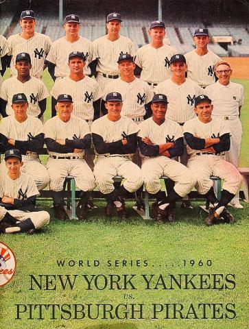 World Series 1960 Program