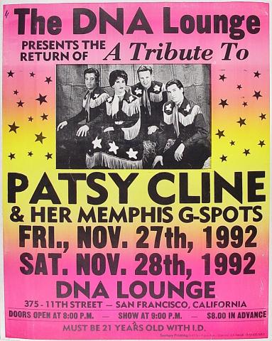 Patsy Cline and Memphis G Spots Poster
