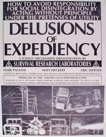 Delusions Of Expediency Poster