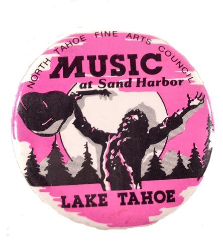 Music At The Sound Harbor Lake Tahoe Pin