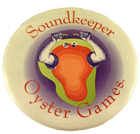 Soundkeeper Oyster Games Pin