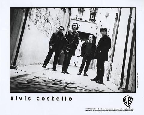Elvis Costello Promo Print