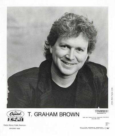 T. Graham Brown Vintage Concert Photo Promo Print at Wolfgang's