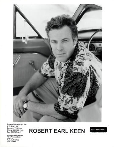 Robert Earl Keen Promo Print