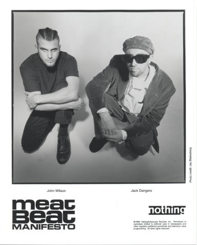 Meat Beat Manifesto Promo Print