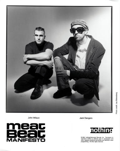 Meat Beat Manifesto Promo Print