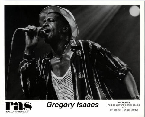 Gregory Isaacs Promo Print