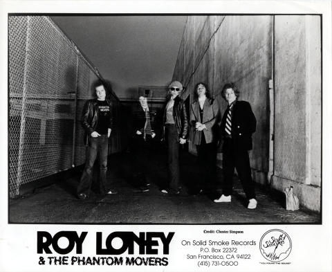 Roy Loney & the Phantom Movers Promo Print