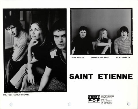Saint Etienne Promo Print
