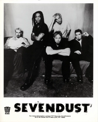 Sevendust Vintage Concert Photo Promo Print at Wolfgang's