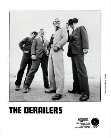 The Derailers Promo Print