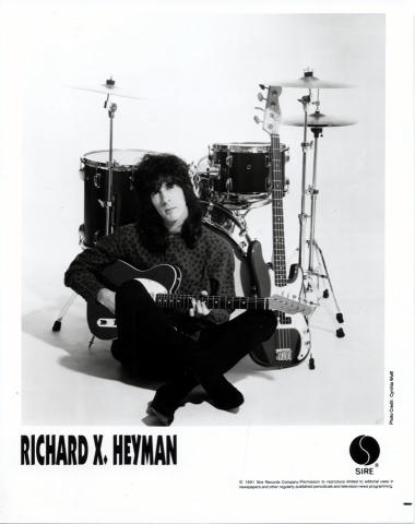 Richard X. Heyman Promo Print