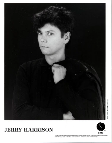 Jerry Harrison Promo Print