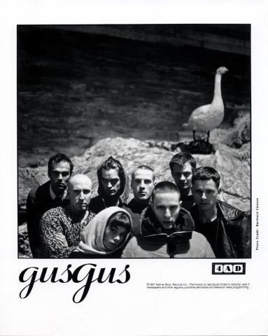 Gus Gus Promo Print