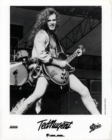 Ted Nugent Promo Print