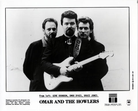 Omar & the Howlers Promo Print