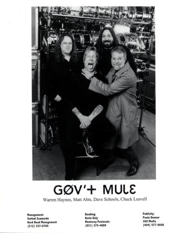 Gov't Mule Promo Print