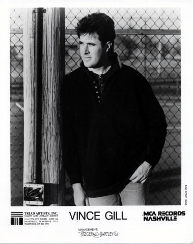 Vince Gill Promo Print