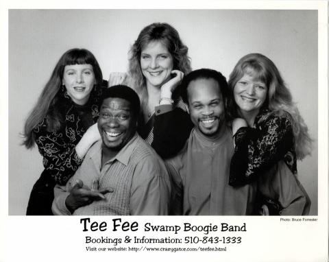 Tee Fee Swamp Boogie Band Promo Print