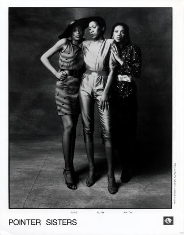 The Pointer Sisters Promo Print