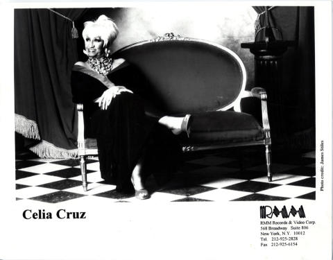 Celia Cruz Promo Print