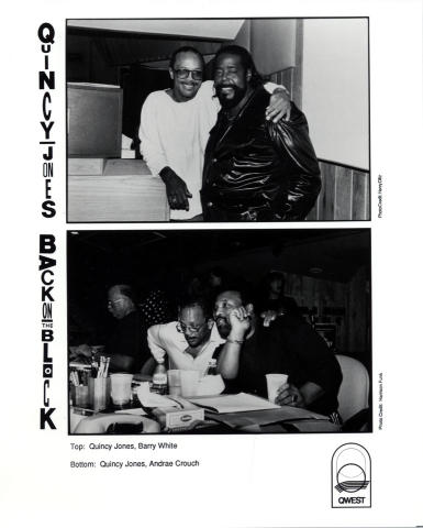 Quincy Jones Promo Print