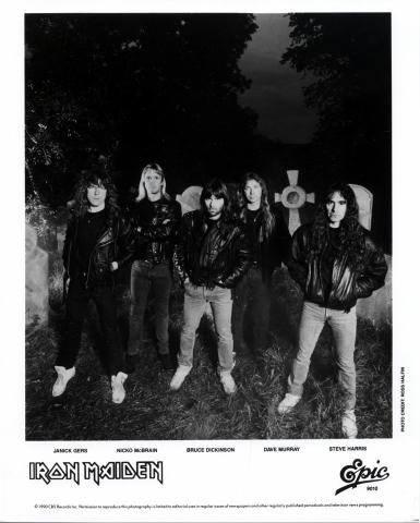 Iron Maiden Promo Print
