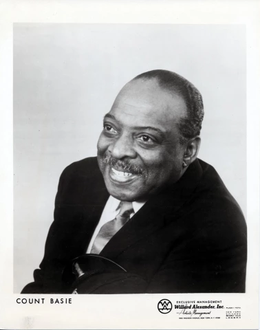 Count Basie Vintage Concert Photo Promo Print at Wolfgang's