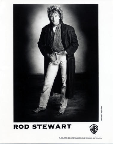 Rod Stewart Promo Print