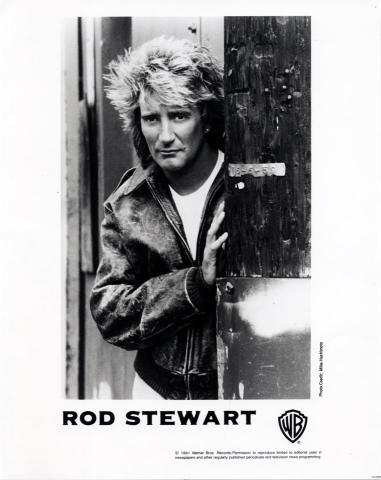Rod Stewart Promo Print