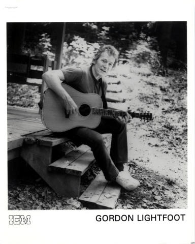 Gordon Lightfoot Promo Print