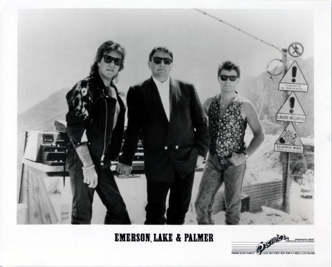Emerson, Lake & Palmer Promo Print