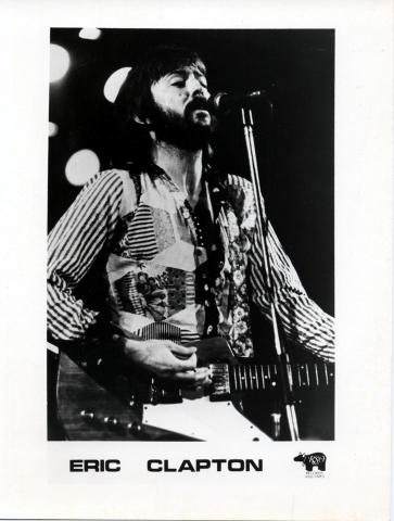 Eric Clapton Promo Print