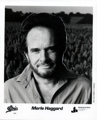 Merle Haggard Promo Print