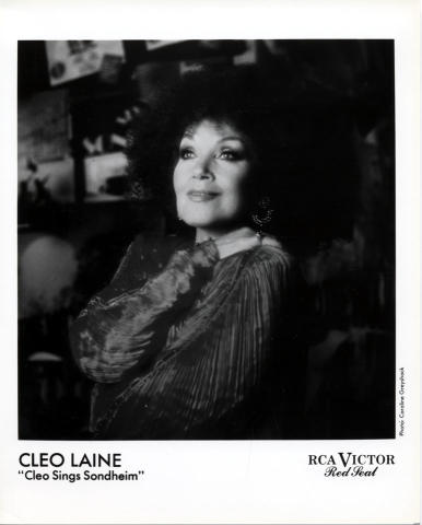 Cleo Laine Promo Print