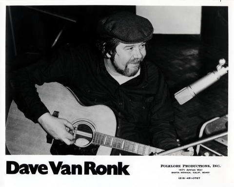Dave Van Ronk Promo Print