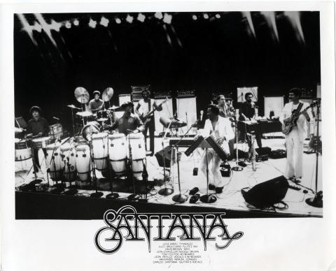 Santana Promo Print