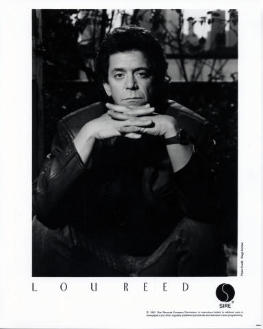 Lou Reed Promo Print