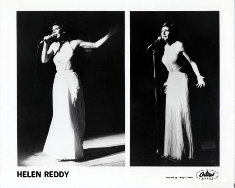 Helen Reddy Promo Print