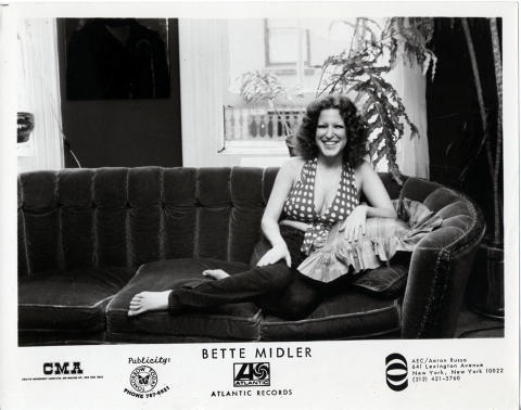 Bette Midler Promo Print
