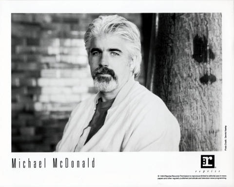 Michael McDonald Promo Print