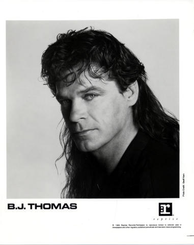 B.J. Thomas Promo Print