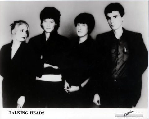 Talking Heads Promo Print