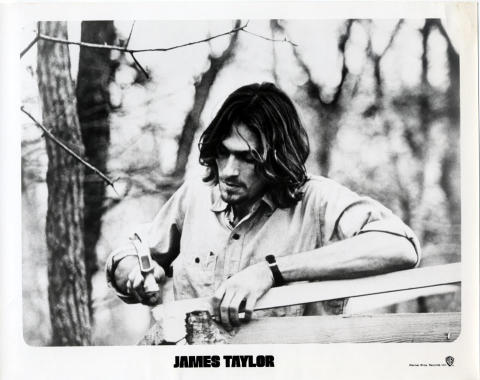 James Taylor Promo Print