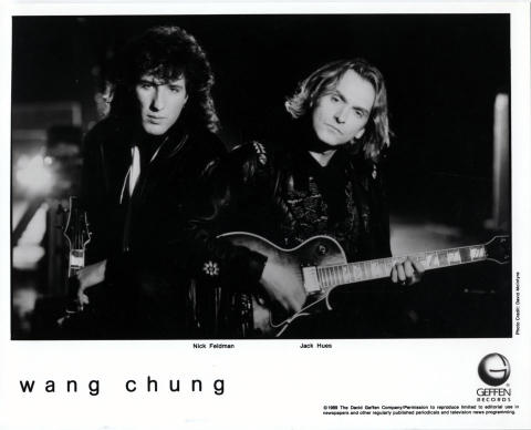 Wang Chung Promo Print